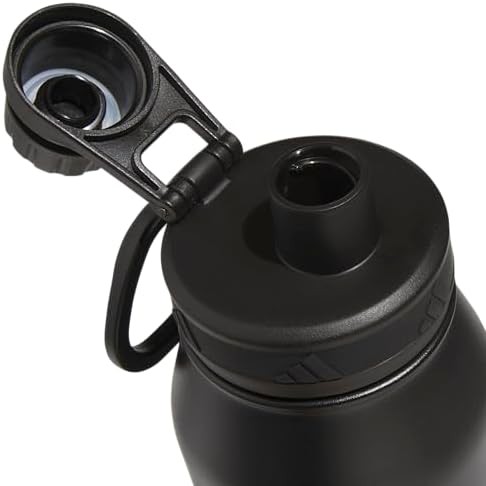 Black and White Insulated Metal Flask — photo 5