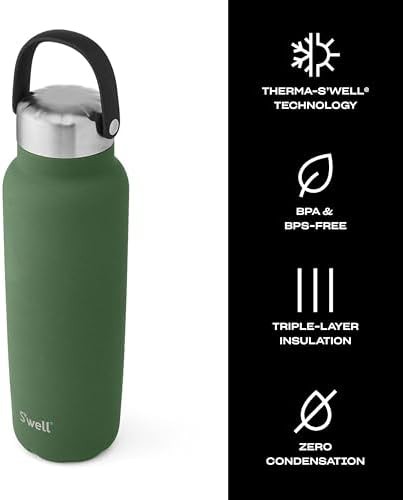 Green jasper explorer bottle 40oz with handle — photo 3