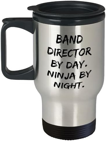 Band director ninja 14oz travel mug