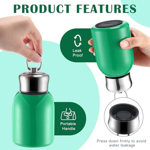 Mini stainless steel insulated water bottle set — photo 4