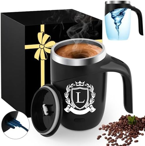 Magnetic Stirring Stainless Steel Travel Cup