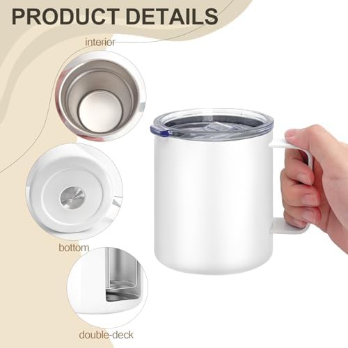 Multi Color Insulated Coffee Mug Set — photo 3