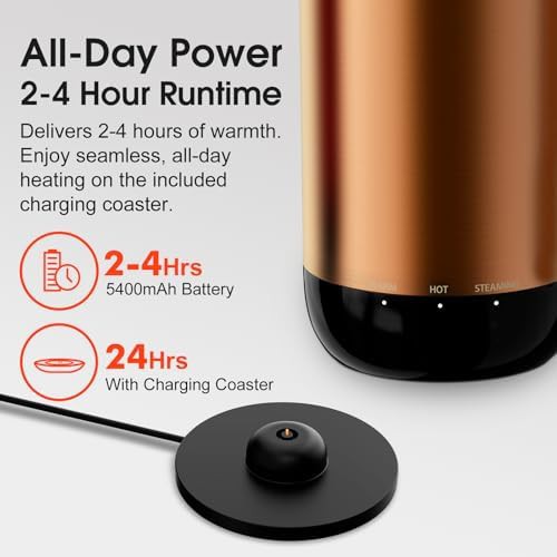 Self Heating Smart Travel Mug with App Control — photo 5