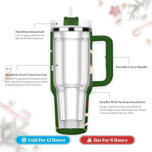 Festive Singer Themed Christmas Travel Tumbler — photo 4