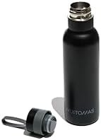 Elegant Black Lightweight Thermal Sports Bottle — photo 3