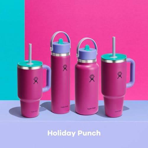 Holiday Punch Wide Mouth Straw Bottle 32 oz — photo 3