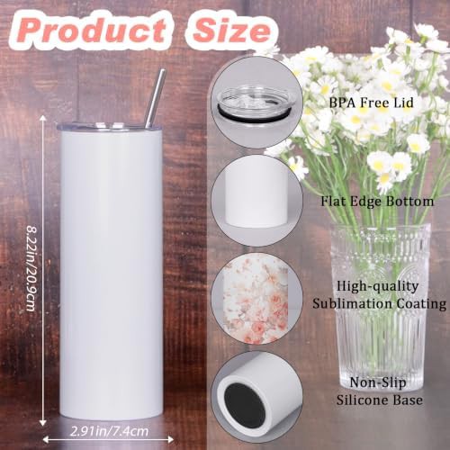 Sublimation Stainless Steel Tumbler Fifty Pack — photo 4
