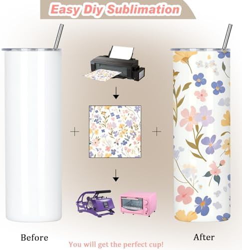 Sublimation Stainless Steel Tumbler Fifty Pack — photo 5