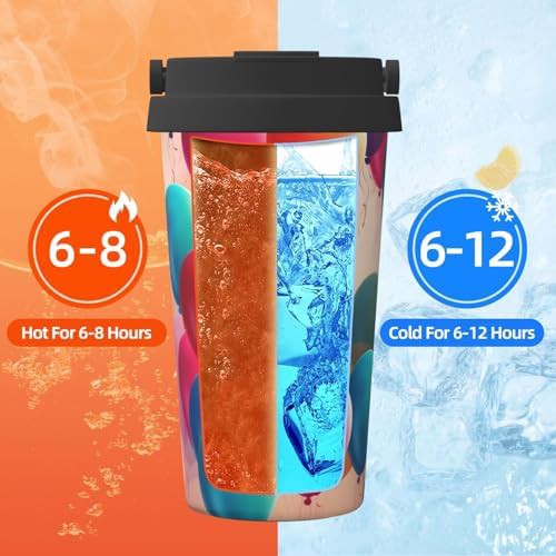 Balloon print coffee tumbler 17oz — photo 5