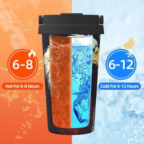 American flag eagle print coffee tumbler 17oz — photo 5