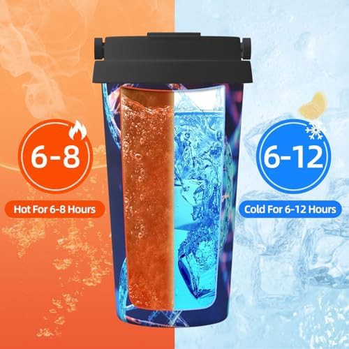 Genetic helix print coffee tumbler 17oz — photo 5
