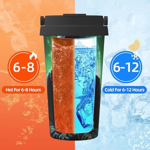 Hacker attack print coffee tumbler 17oz — photo 5