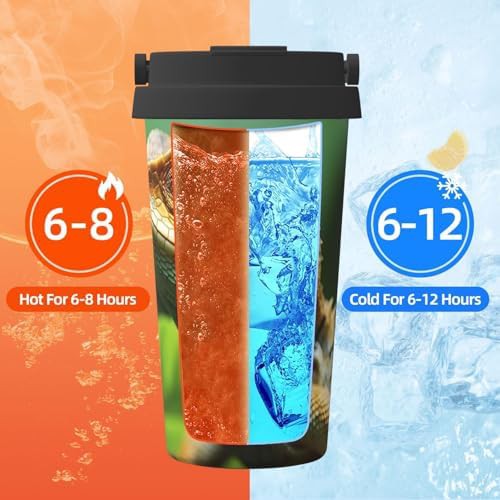 Animal lizard print coffee tumbler 17oz — photo 5