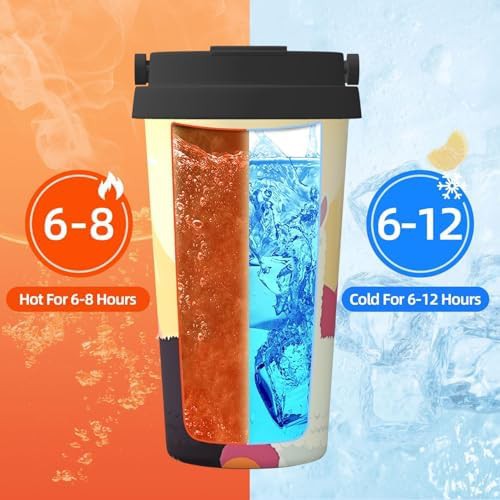Alpacas mountains print coffee tumbler 17oz — photo 5