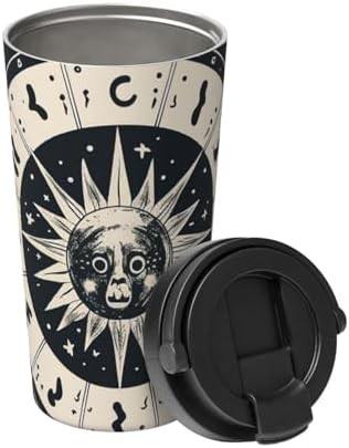 Astrological sign print coffee tumbler 17oz