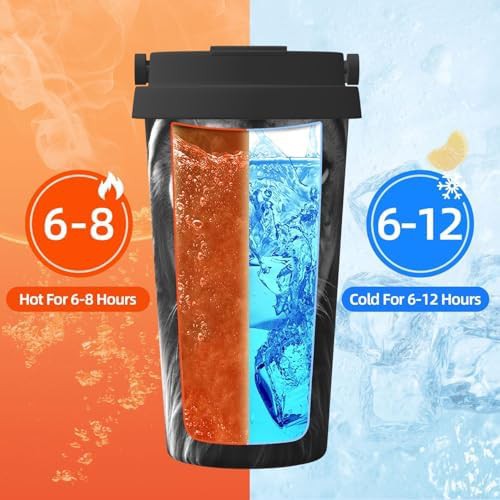 African lion print coffee tumbler 17oz — photo 5