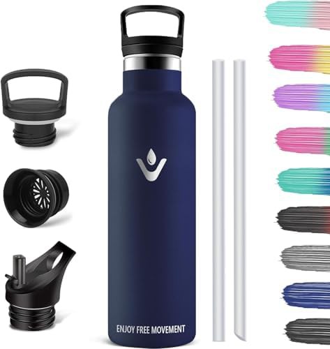 Double walled water bottle 1 l