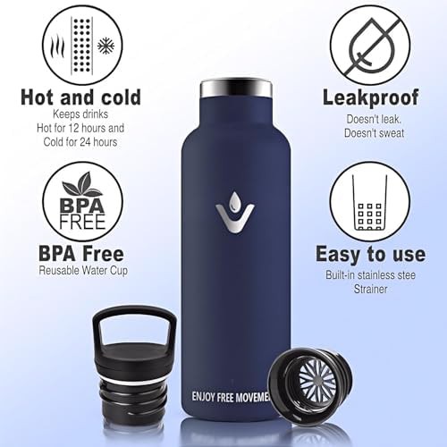 Double walled water bottle 1 l — photo 5