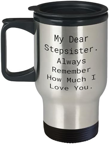 Stepsister Love Quote Stainless Travel Mug