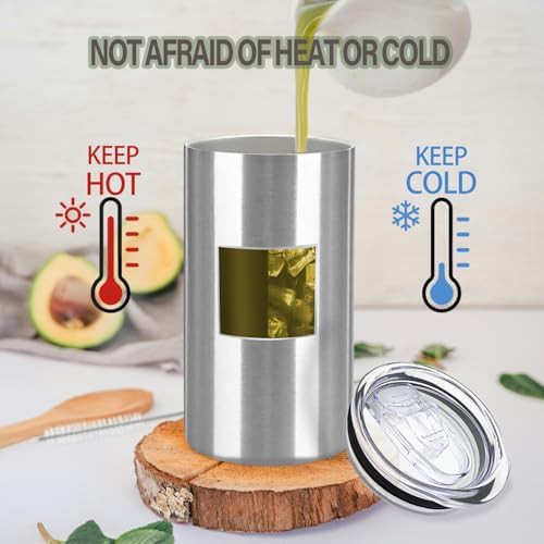Silver Skinny Straight Insulated DIY Tumbler — photo 3