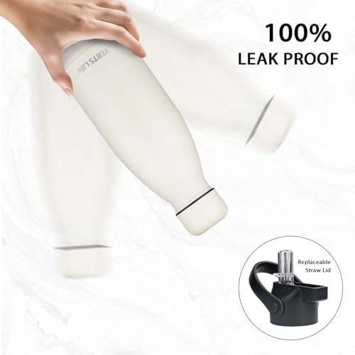 Grey and Cream White Two Pack Flasks — photo 3
