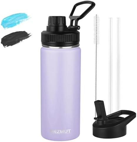 Purple school sports water bottle 18 oz