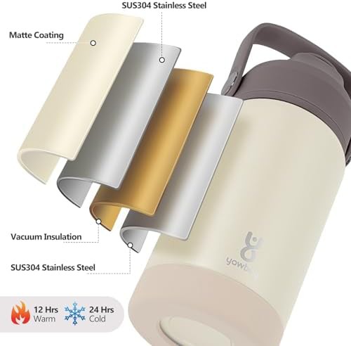 Kids Beige Insulated Straw Bottle 12 oz — photo 4