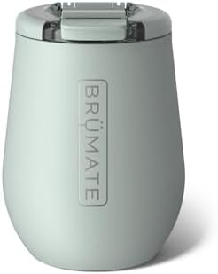 Sage Green Insulated Wine Tumbler 14 oz