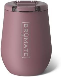 Rose Taupe Insulated Wine Tumbler 14 oz
