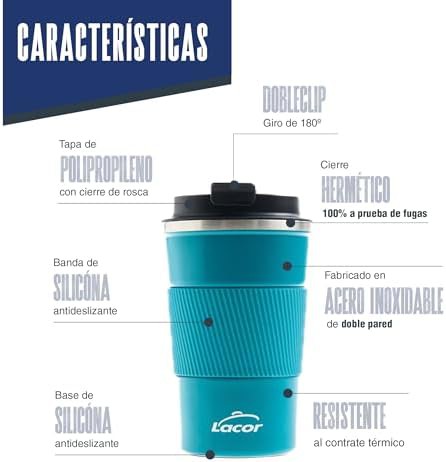 Ocean blue airtight sports bottle 350ml — photo 3