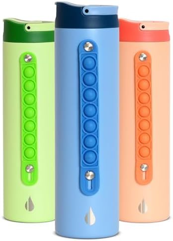 Kids 20 oz Fidget Handle Bottle