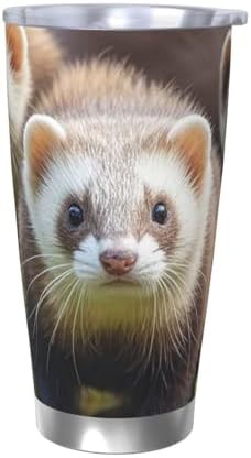 Ferrets stainless steel vacuum tumbler