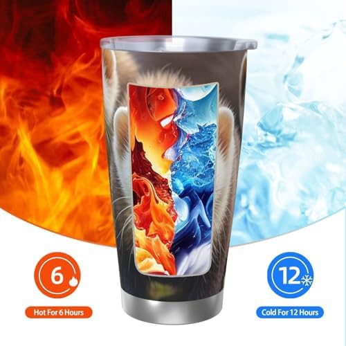Ferrets stainless steel vacuum tumbler — photo 3