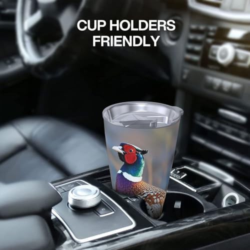 Pheasants animals stainless steel vacuum tumbler — photo 4
