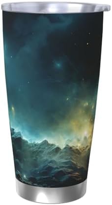 Galaxy stainless steel vacuum tumbler