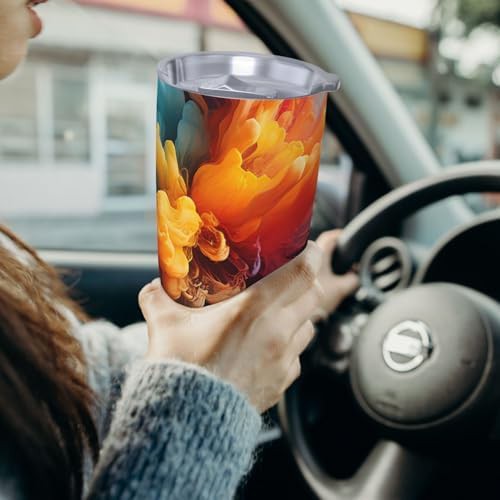 Bold color mix stainless steel vacuum tumbler — photo 4