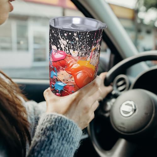 Color Mixture Patterned 20 oz Insulated Tumbler — photo 4