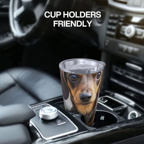 Dachshund stainless steel vacuum coffee tumbler — photo 5