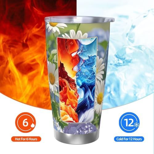20 oz Tumbler Stainless Steel Vacuum Coffee Tumbler with Lid — photo 3