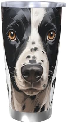 Puppy stainless steel vacuum tumbler