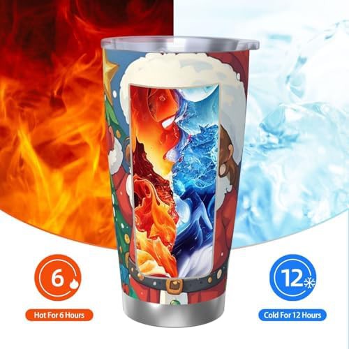 Christmas Winter Patterned Stainless Steel Tumbler — photo 3