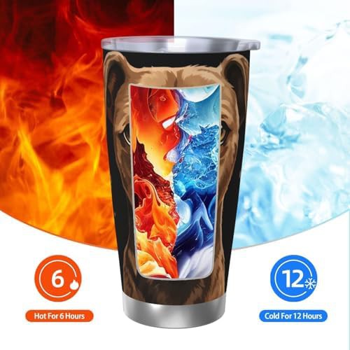 Brown Dog stainless steel vacuum tumbler — photo 4