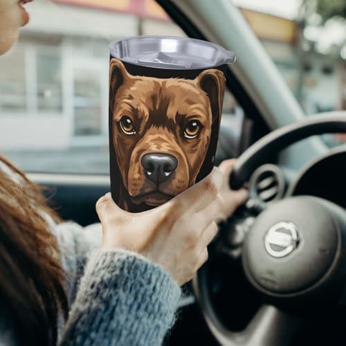 Brown Dog stainless steel vacuum tumbler — photo 5