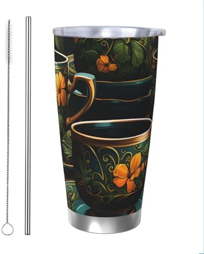Green Cup stainless steel vacuum tumbler