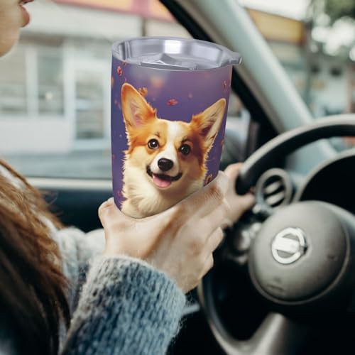 Corgi stainless steel vacuum tumbler — photo 4