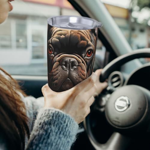 Bulldog and Flowers stainless steel vacuum tumbler — photo 5
