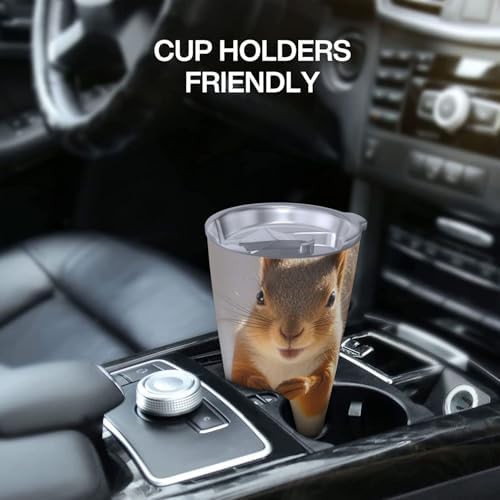 Squirrel Funny Animal stainless steel vacuum tumbler — photo 5