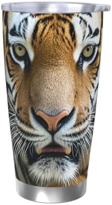 Wild Animals Tiger stainless steel vacuum tumbler