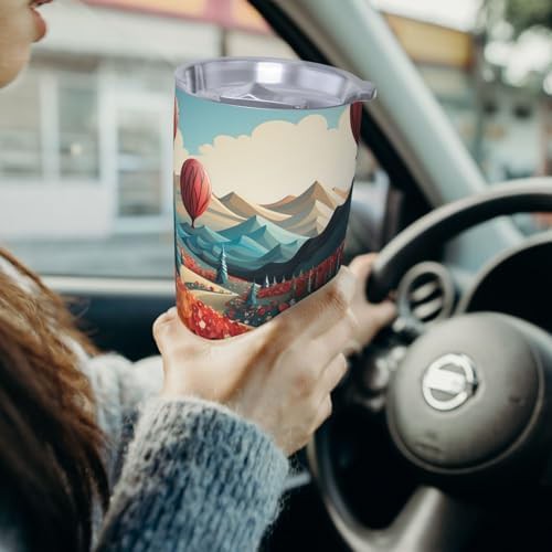 Paper Cutting Painting stainless steel vacuum tumbler — photo 5
