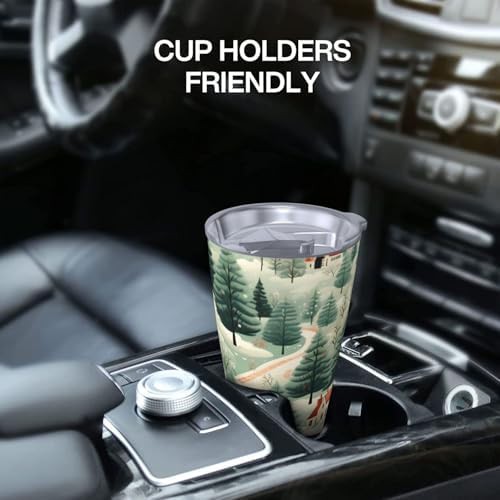House in the forest stainless steel vacuum tumbler — photo 5